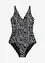 Maillot 1 pièce sculptant, maintien modéré, bonprix