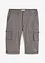 Bermuda long avec poches cargo, regular, bonprix