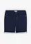 Short long en molleton effet jean, regular, bonprix
