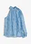 One-Shoulder Chiffonbluse, bonprix