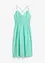 Robe midi 100% coton à fines bretelles, bonprix