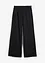 Pantalon large en maille piquée, bonprix