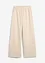 Pantalon large en maille piquée, bonprix