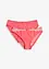 Lot de 2 slips à dentelle fine, bonprix