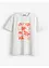 T-Shirt mit Placement-Print, bonprix