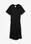 Robe en jersey crêpe texturé, bonprix