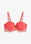 Soutien-gorge à balconnets avec une dentelle multicolore, bonprix