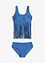 Tankini (ens. 2 pces) à franges, bonprix