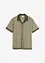 Chemise manches courtes en lin majoritaire, bonprix