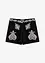 Short brodé en viscose mélangée, bonprix