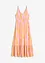 Robe imprimée en viscose à fines bretelles, bonprix
