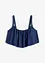 Haut de bikini brassière, aspect jean, bonprix
