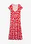 Robe imprimée en jersey viscose extensible, bonprix