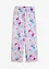 Pantalon de pyjama fluide en satin, bonprix