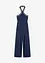 Jersey-Jumpsuit mit Laser-Cut Outs, bonprix