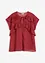 Blouse en crêpe à volants, bonprix