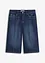 Jeans-Bermuda Mid Waist, Low Stretch, bonprix