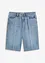 Jeans-Bermuda Mid Waist, Low Stretch, bonprix