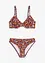 Bikini à armatures (ens. 2 pces.) échancrure haute, bonprix