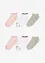 Sneakersocken mit Bio-Baumwolle (6er Pack), bonprix
