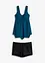 Long-Tankini (2-tlg.Set) mit Zick-Zack Saum, bonprix