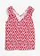 Blouse sans manches en viscose fluide, bonprix