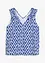 Blouse sans manches en viscose fluide, bonprix