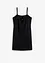 Minikleid mit Fake-Leather-Detail, bonprix