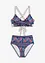Bikini bustier (ens. 2 pces), esprit portefeuille, bonprix