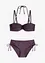 Bikini balconnet (ens. 2 pces) avec paire de bretelles dos nu supplémentaire, bonprix