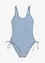 Maillot 1 pièce sculptant avec laçages, bonprix