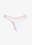 Lot de 2 strings coton confortables en V, bonprix