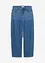 Jean barrel taille mi-haute, bonprix