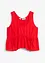 Blouse sans manches légère en lin mélangé, bonprix