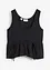 Blouse sans manches légère en lin mélangé, bonprix