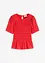 T-shirt avec smocks, bonprix