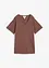 T-shirt en maille fine avec du lin, bonprix