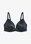 Soutien-gorge à coques sans armatures en polyamide brillant, bonprix