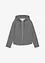 Kapuzen-Sweatjacke aus weichem Scuba, bonprix
