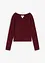 Gilet court en fine maille, bonprix