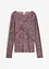 T-shirt manches longues doux en viscose majoritaire, bonprix