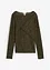 T-shirt manches longues doux en viscose majoritaire, bonprix