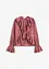 Blouse en mousseline légèrement transparente, bonprix