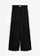 Pantalon en viscose mélangée avec boucles latérales, bonprix