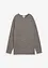 Sweat-shirt long aspect maille, bonprix