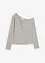 Geripptes Langarmshirt, bonprix