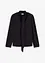 Struktur-Shirt mit abnehmbarer Schluppe, bonprix