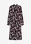 Robe midi à col montant, bonprix