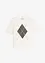 T-shirt manches coudes avec imprimé et sequins, bonprix