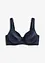 Soutien-gorge à coques en polyamide brillant, bretelles rembourrées, bonprix